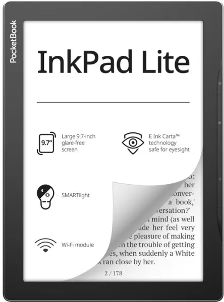 PocketBook InkPad Lite - Tåkegrå