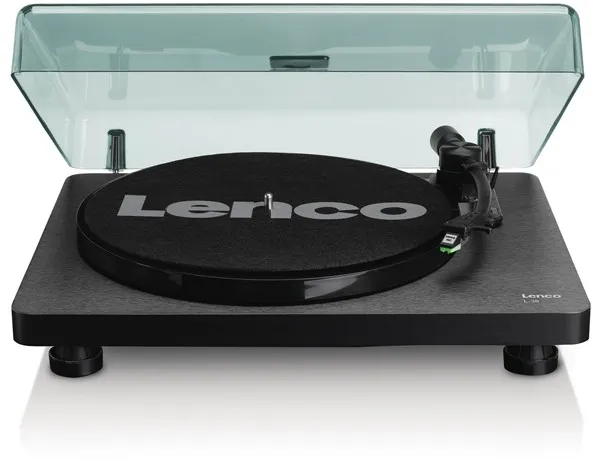 Lenco L-30BK Platespiller med USB/PC-koding - Svart - Platespiller Svart