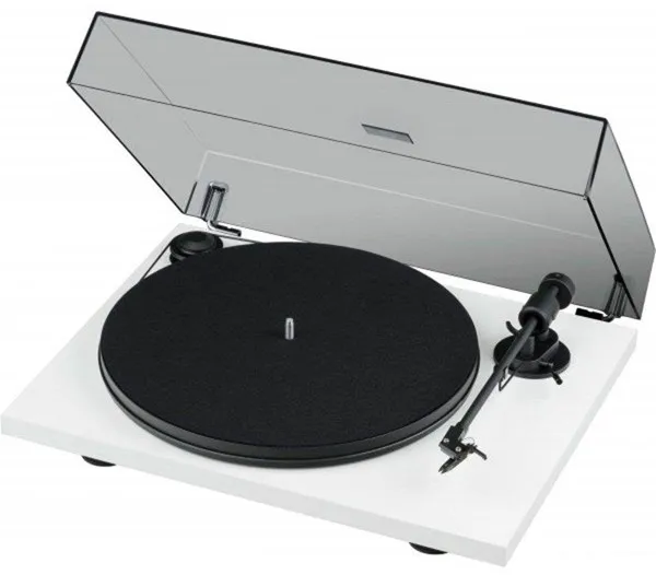 Pro-Ject Primary E Phono White OM - Platespiller Hvit